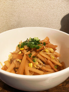 メンマともやしのおつまみ-レシピのメイン写真