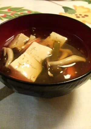 めんつゆで作るとうふのあんかけスープ-レシピのメイン写真