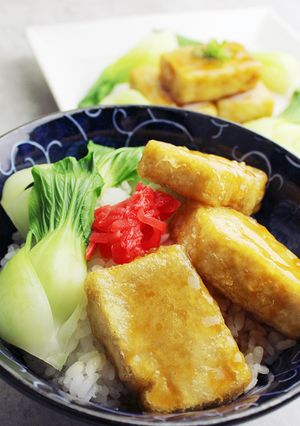 揚げだし豆腐丼-レシピのメイン写真
