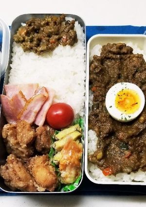 ドライカレー弁当(1.18)-レシピのメイン写真