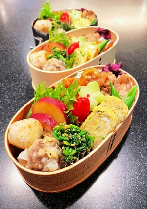 高校生弁当　豚肉の生姜焼き弁当-レシピのメイン写真