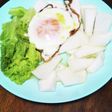 かりんシロップでドレッシング