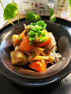 根菜野菜としめじの炒め煮-レシピのメイン写真