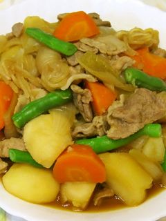 簡単☆豚こまの肉じゃが-レシピのメイン写真