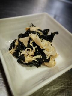 韓国海苔と鶏ササミの山葵醤油!-レシピのメイン写真