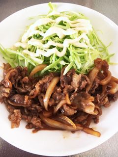 【初心者向け】豚の小間切れで作る生姜焼き-レシピのメイン写真