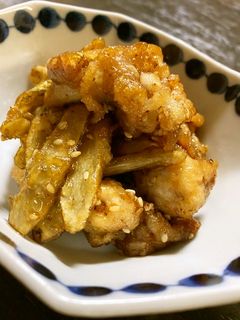 チキンチキンごぼう/七尾市学校給食-レシピのメイン写真