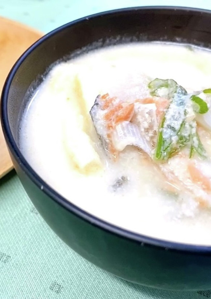 鮭と根菜の粕汁-レシピのメイン写真