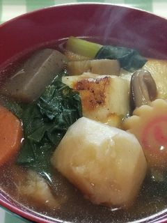 田舎雑煮(けんちん雑煮)-レシピのメイン写真