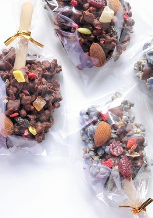 ザクザクチョコバー【バタフライピー】-レシピのメイン写真