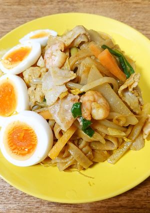 ヤーコン入りカレーう米めん-レシピのメイン写真