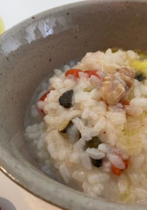 ナッツとギーのお粥-レシピのメイン写真