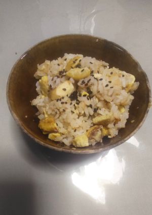 白だしで作る栗ご飯-レシピのメイン写真