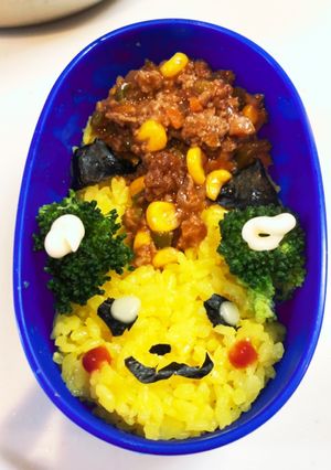 アレっ子のお弁当（ドライカレー）-レシピのメイン写真
