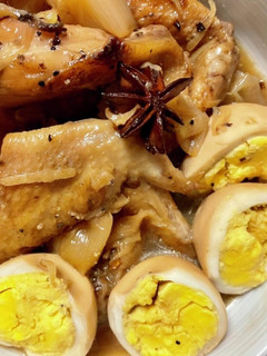 生姜と八角で☆手羽先の甘辛煮-レシピのメイン写真