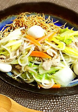 野菜たっぷり☆パリパリ皿うどん風-レシピのメイン写真