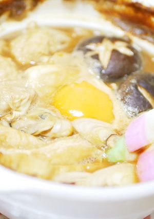 牡蠣の土手鍋風味噌煮込みうどん-レシピのメイン写真