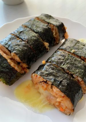 チーズキンパ-レシピのメイン写真