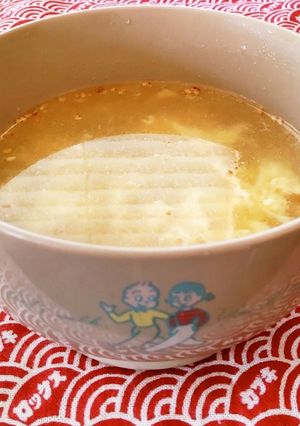 たまごふわふわっ！中華スープ♪-レシピのメイン写真