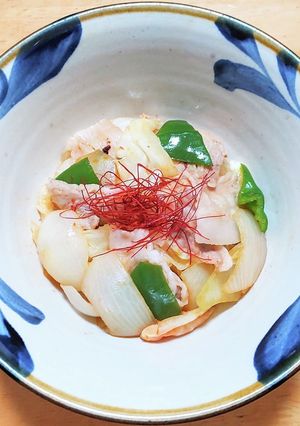 豚バラ肉とキャベツの下茹で中華炒め-レシピのメイン写真