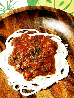 こいソースdeう米めん-レシピのメイン写真