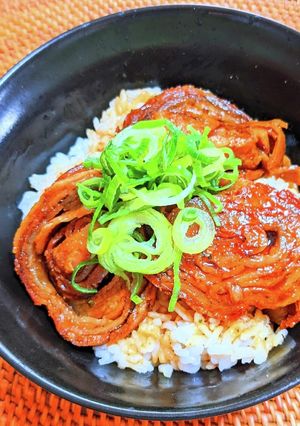チャーシュー丼-レシピのメイン写真