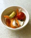 【使いきり】食感ゆたかな野菜の皮ピクルス