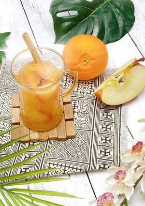 台湾フルーツティー使用★ホットカクテル-レシピのメイン写真