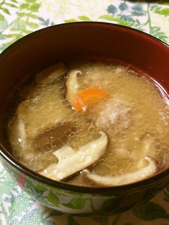 【使いきり】無駄なし肉団子のみそ汁-レシピのメイン写真