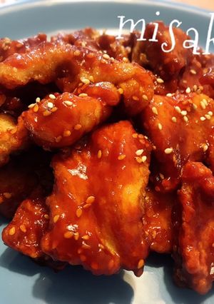 我が家流☆ヤンニョムチキン-レシピのメイン写真