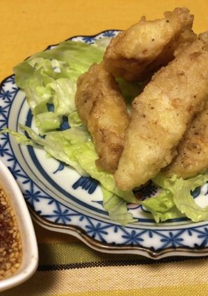 タラのレモンソース天ぷら-レシピのメイン写真