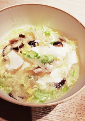 二日酔いの日に優しい豆腐の餡掛け-レシピのメイン写真