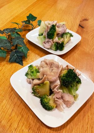 ブロッコリーと豚肉のマヨ炒め-レシピのメイン写真