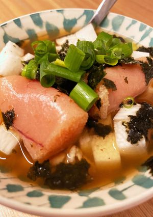 オートミールの出汁茶漬け〜たらこ山芋〜-レシピのメイン写真