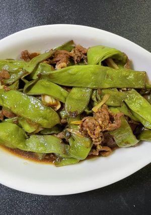 インゲンの醤油炒め-レシピのメイン写真