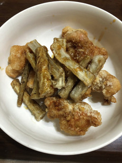チキン牛蒡-レシピのメイン写真