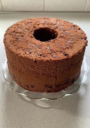 ラム♡チョコ♡シフォンケーキ♪-レシピのメイン写真