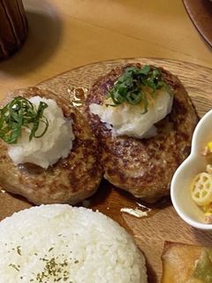 ヘルシー和風ハンバーグ-レシピのメイン写真