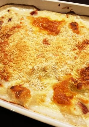 ベーコン餅入り白菜グラタン-レシピのメイン写真
