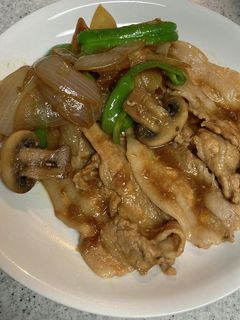 豚バラと玉ねぎの生姜焼き-レシピのメイン写真