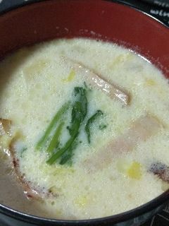 ベーコンと白菜のミルクスープ-レシピのメイン写真