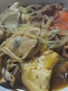 牡蠣のすき焼き-レシピのメイン写真
