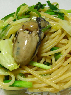 旬の牡蠣パスタ-レシピのメイン写真