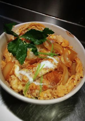 ジューシー肉でカツ丼❨(@≧↺≦@)❩ノ-レシピのメイン写真
