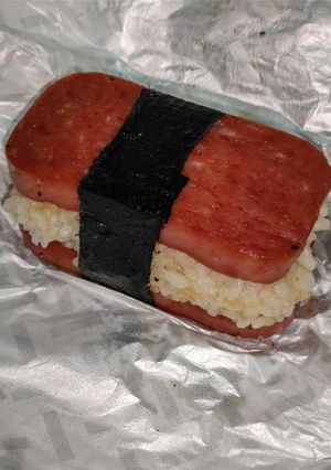 がっつりスパムおにぎり-レシピのメイン写真