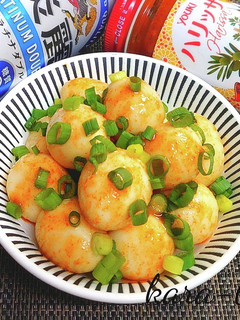 旨辛おつまみ♪うずらの卵のハリッサ味玉-レシピのメイン写真