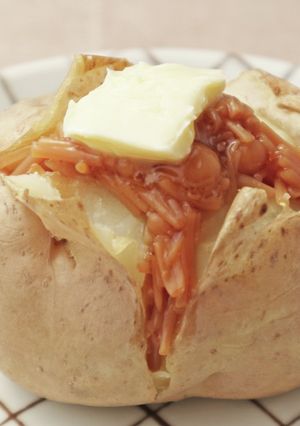 レンジで簡単！なめ茸じゃがバター-レシピのメイン写真
