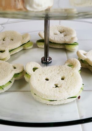 くま型きゅうりのサンドイッチ-レシピのメイン写真