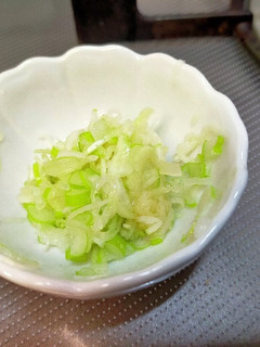 白ねぎのごま油和え おつまみに。◕‿◕。-レシピのメイン写真