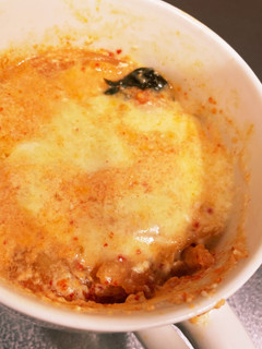 レンジで簡単ダイエット豆腐キムチグラタン-レシピのメイン写真
